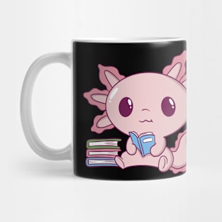 Literary Axolotl: The Enthusiastic Reader Mug